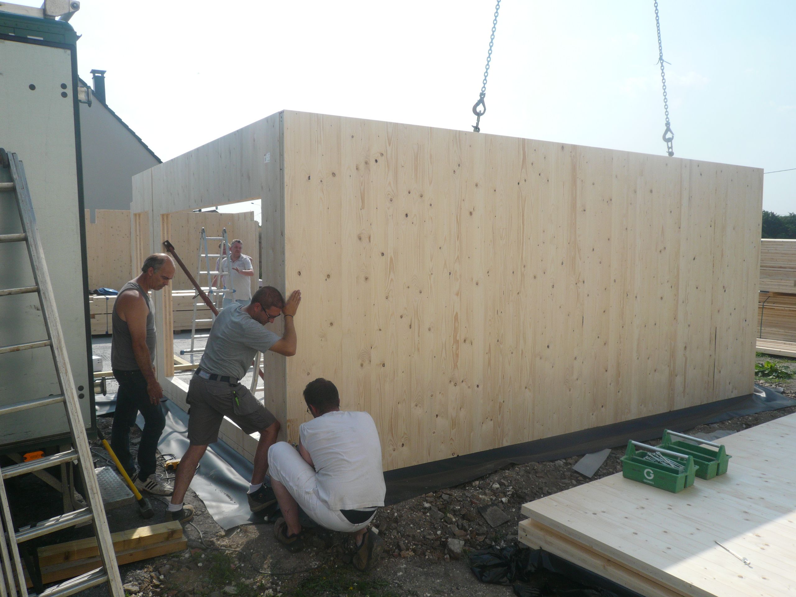 Maison passive en kit autoconstruction